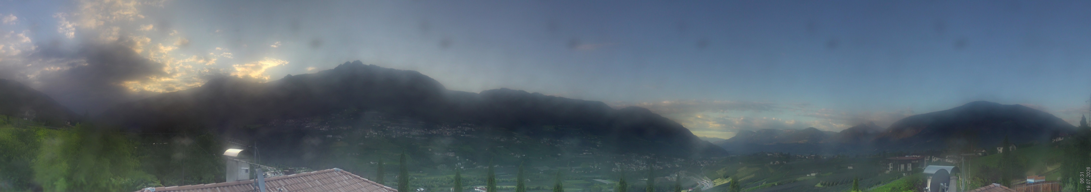 Archiv Foto Webcam Panorama Schenna