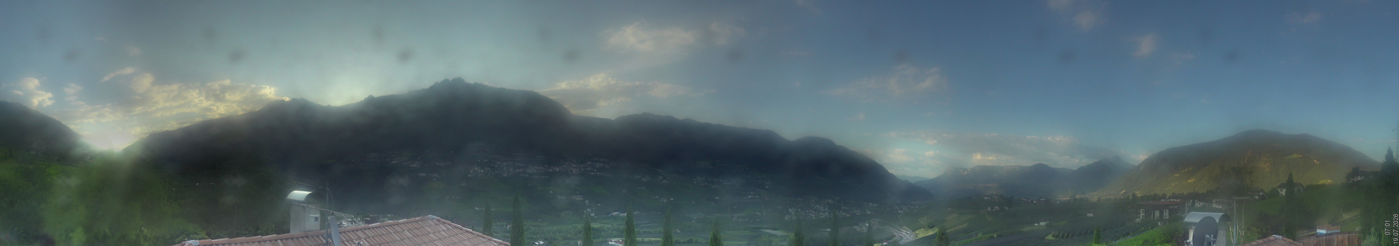 Archiv Foto Webcam Panorama Schenna