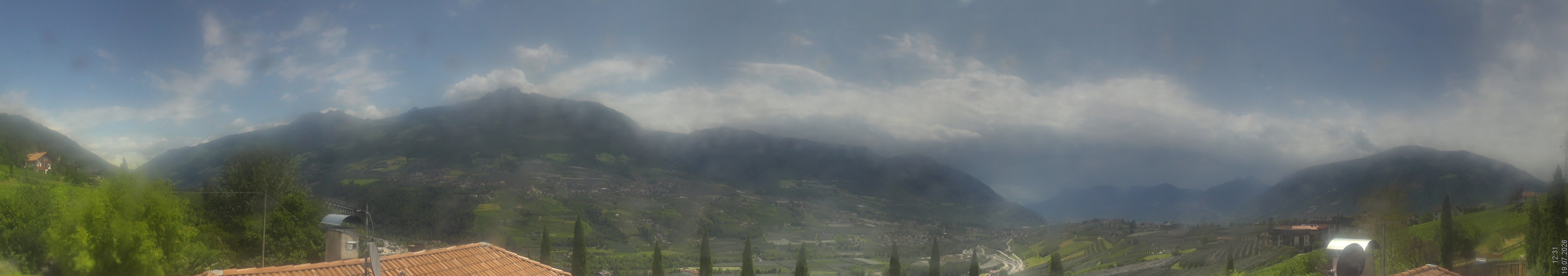 Archiv Foto Webcam Panorama Schenna
