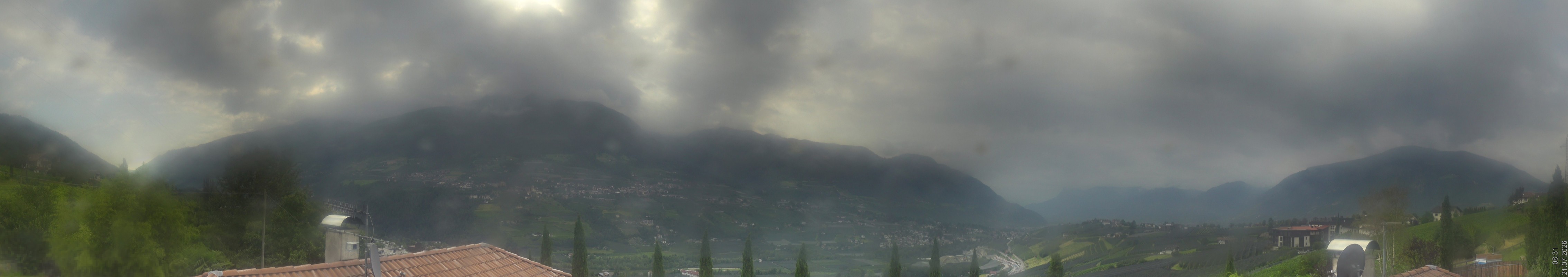 Archiv Foto Webcam Panorama Schenna