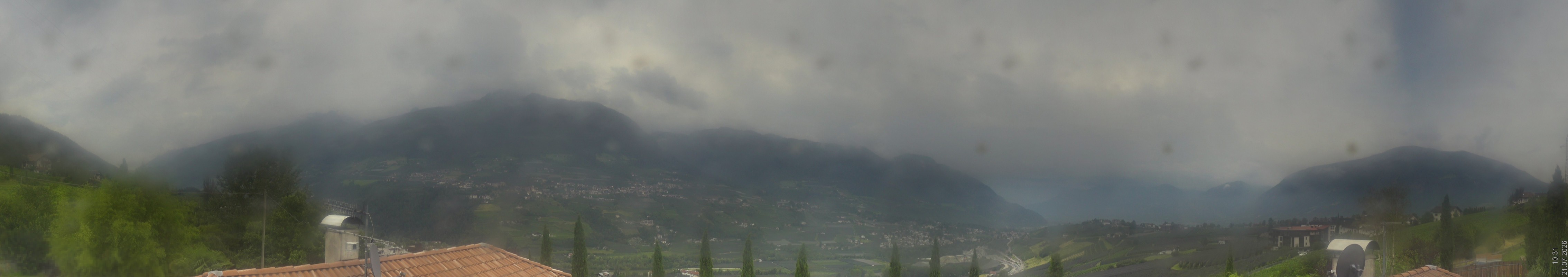 Archiv Foto Webcam Panorama Schenna