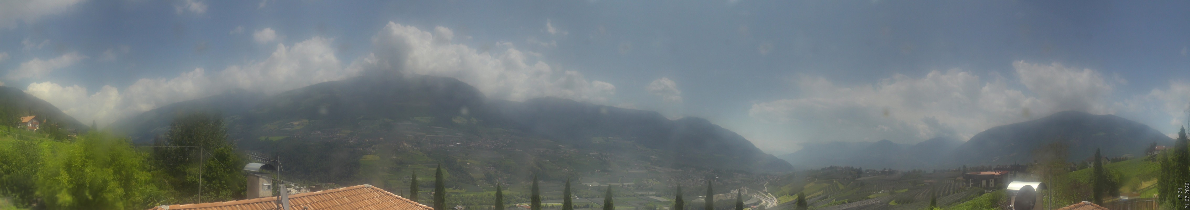 Archiv Foto Webcam Panorama Schenna