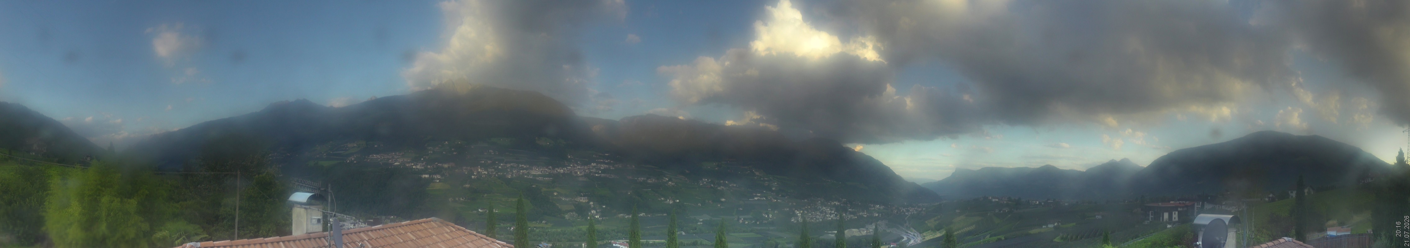 Archiv Foto Webcam Panorama Schenna