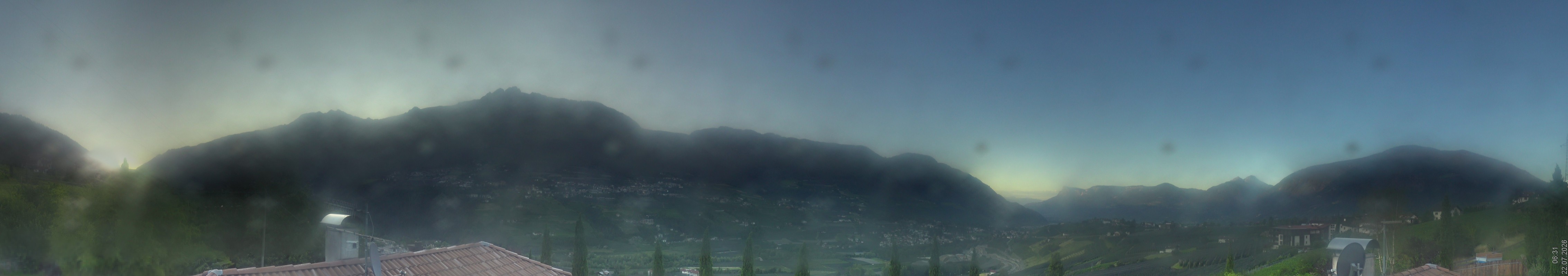 Archiv Foto Webcam Panorama Schenna