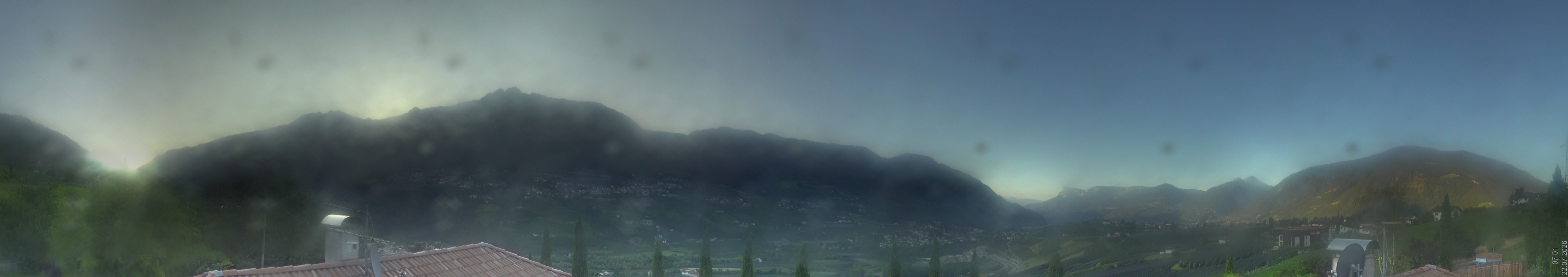 Archiv Foto Webcam Panorama Schenna
