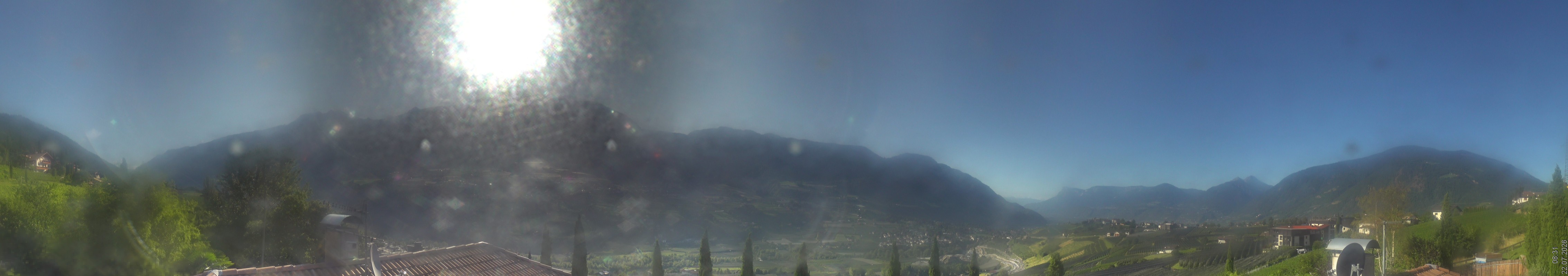 Archiv Foto Webcam Panorama Schenna