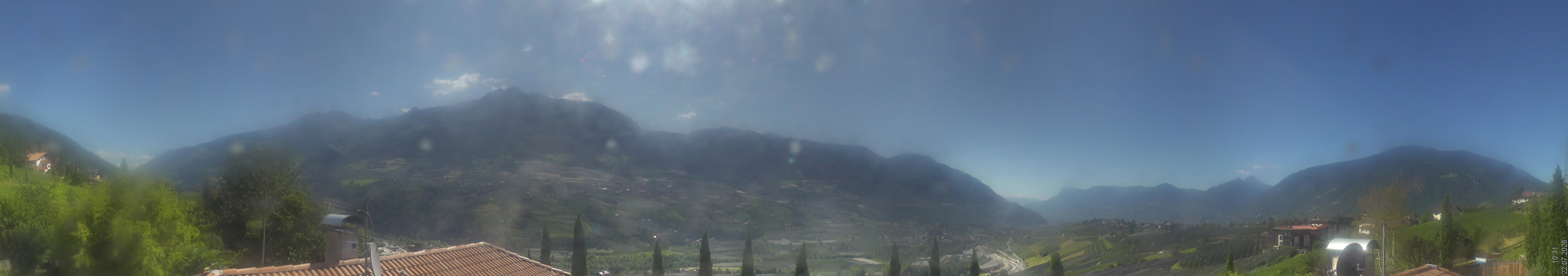 Archiv Foto Webcam Panorama Schenna