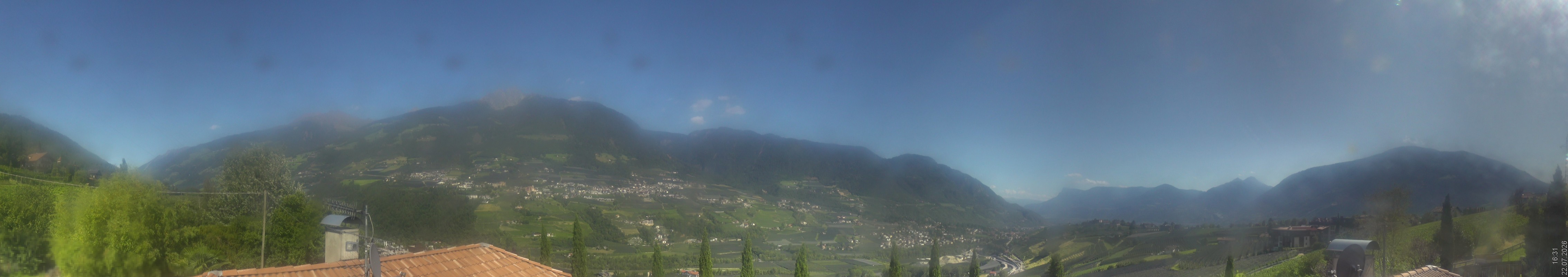 Archiv Foto Webcam Panorama Schenna