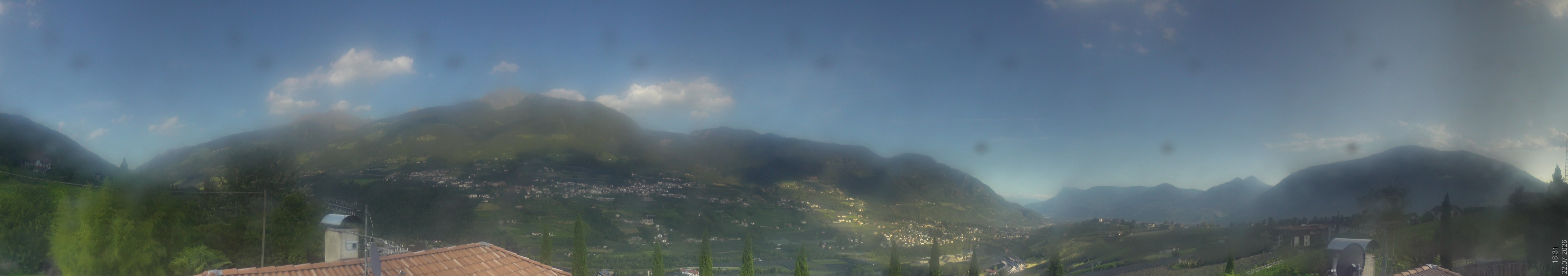 Archiv Foto Webcam Panorama Schenna
