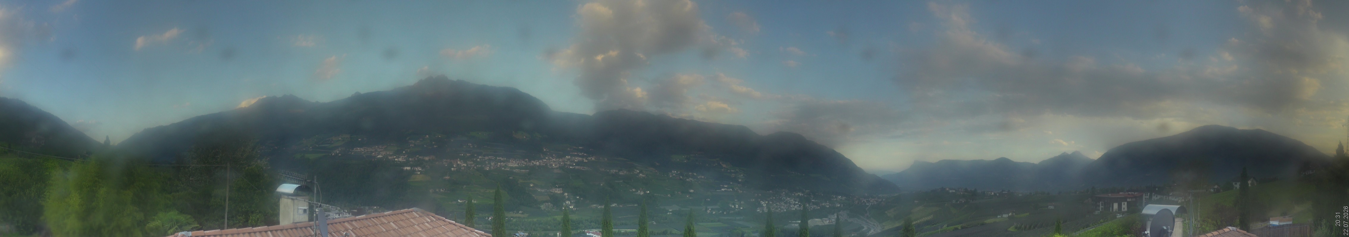 Archiv Foto Webcam Panorama Schenna