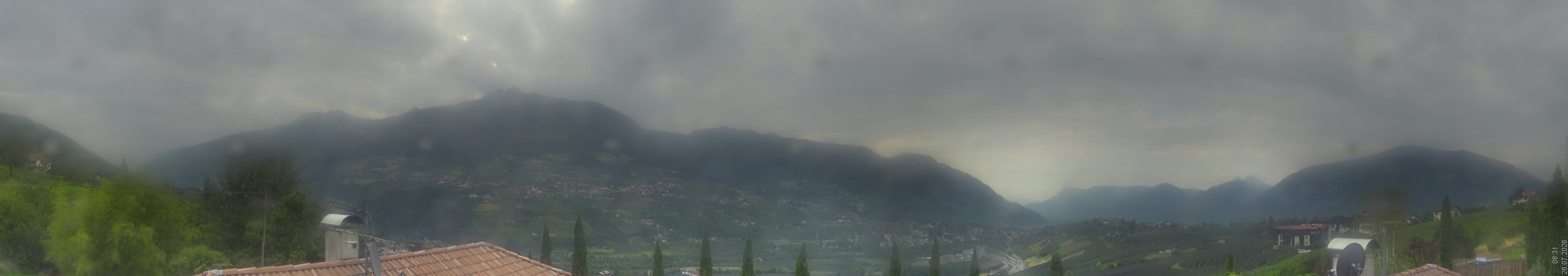Archiv Foto Webcam Panorama Schenna