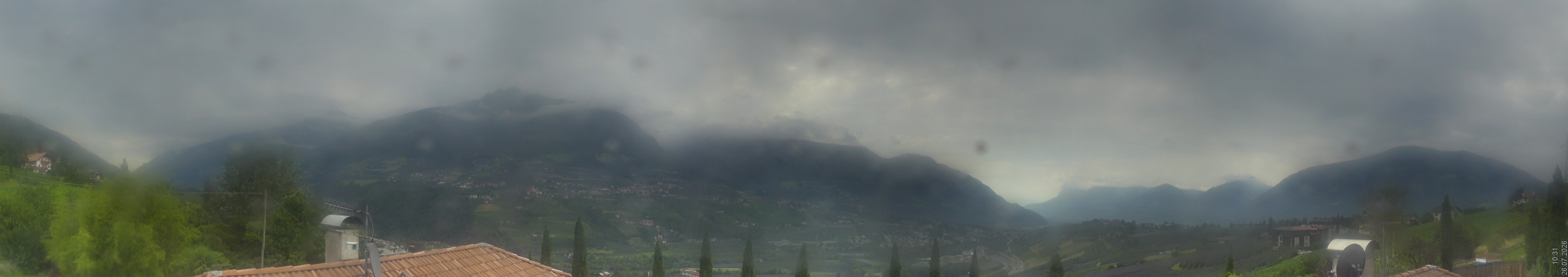 Archiv Foto Webcam Panorama Schenna