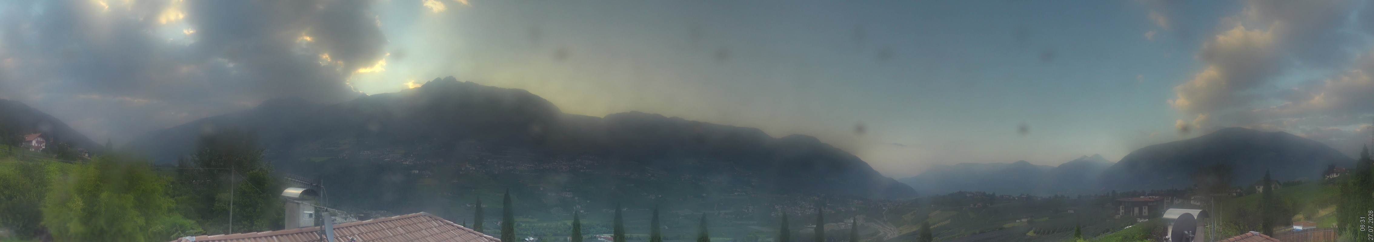 Archiv Foto Webcam Panorama Schenna