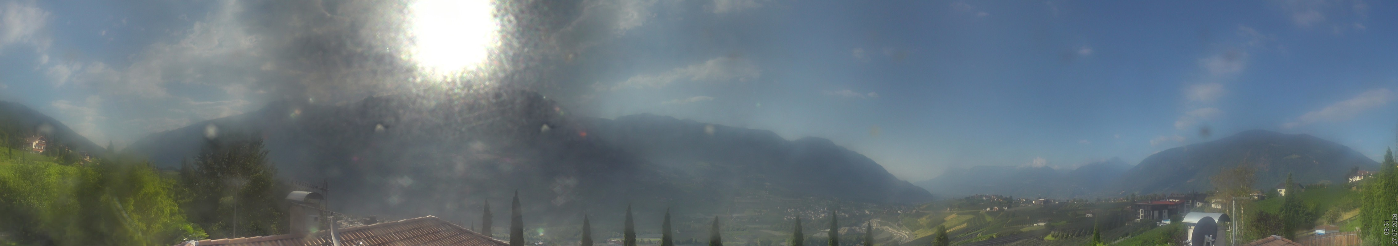 Archiv Foto Webcam Panorama Schenna