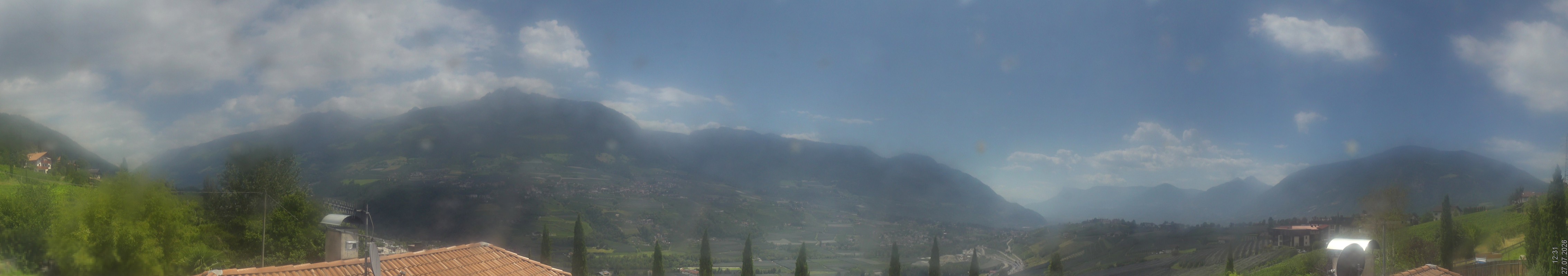 Archiv Foto Webcam Panorama Schenna