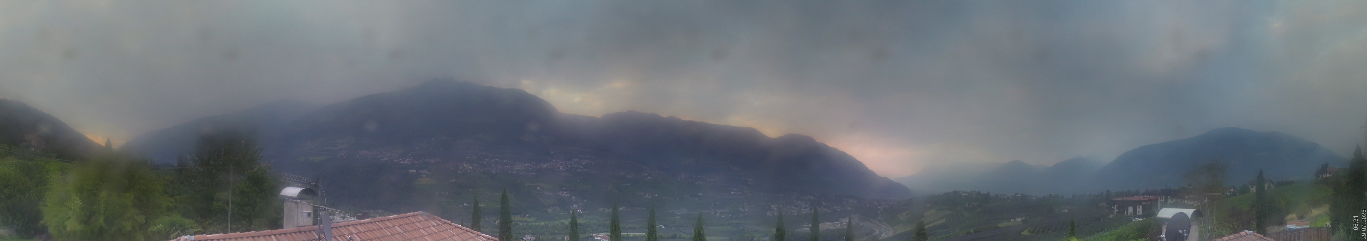 Archiv Foto Webcam Panorama Schenna
