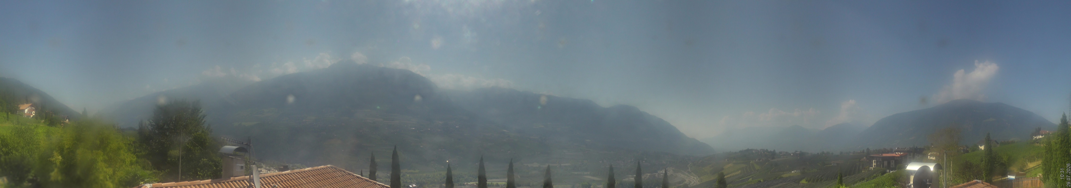 Archiv Foto Webcam Panorama Schenna
