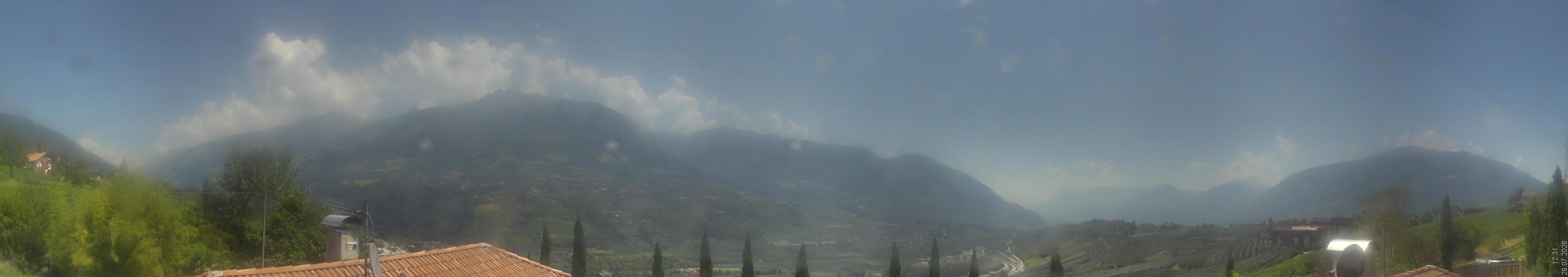 Archived image Webcam Schenna - South Tyrol