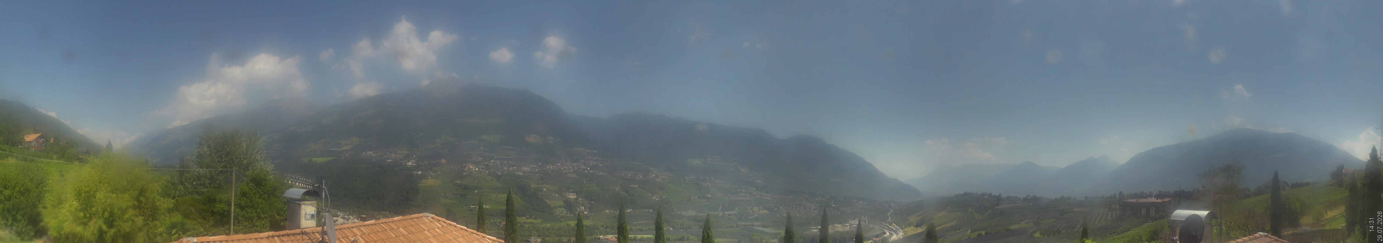 Archived image Webcam Schenna - South Tyrol