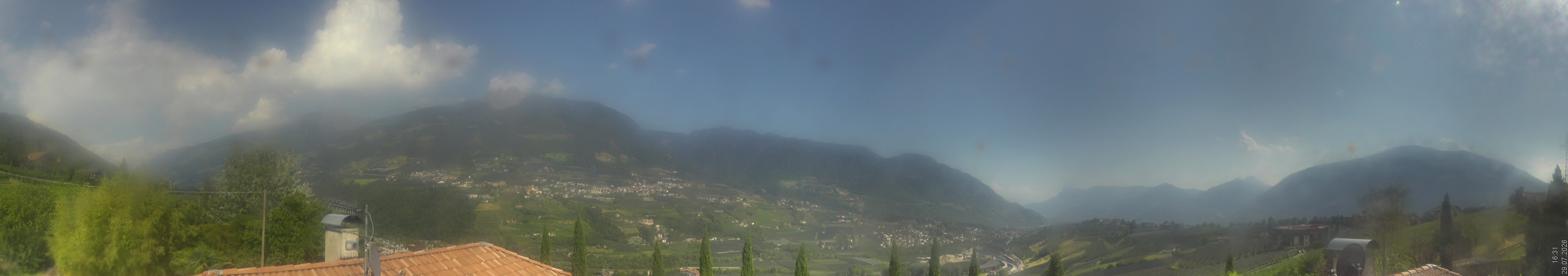 Archived image Webcam Schenna - South Tyrol
