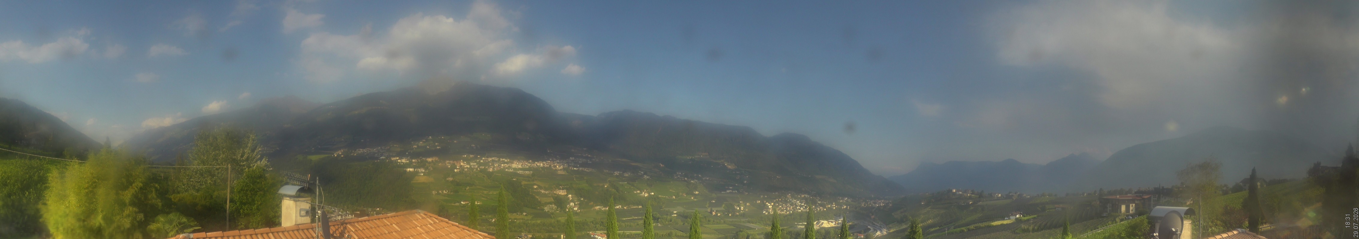 Archived image Webcam Schenna - South Tyrol