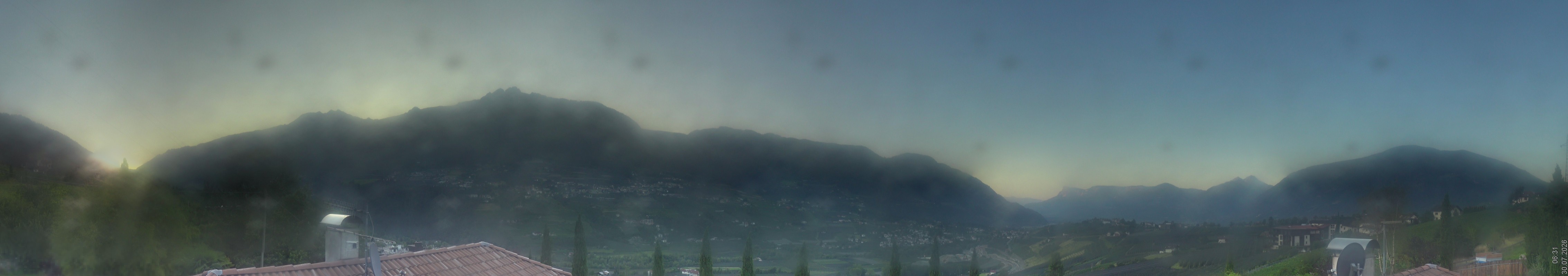 Archiv Foto Webcam Panorama Schenna