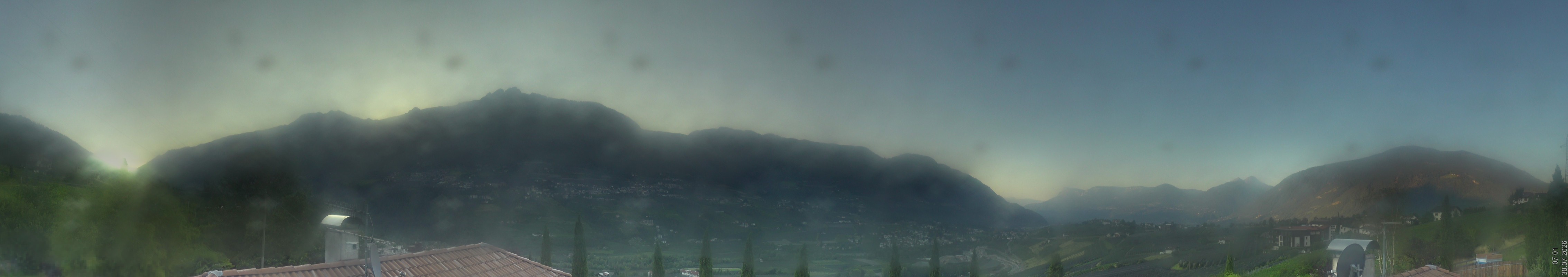 Archiv Foto Webcam Panorama Schenna