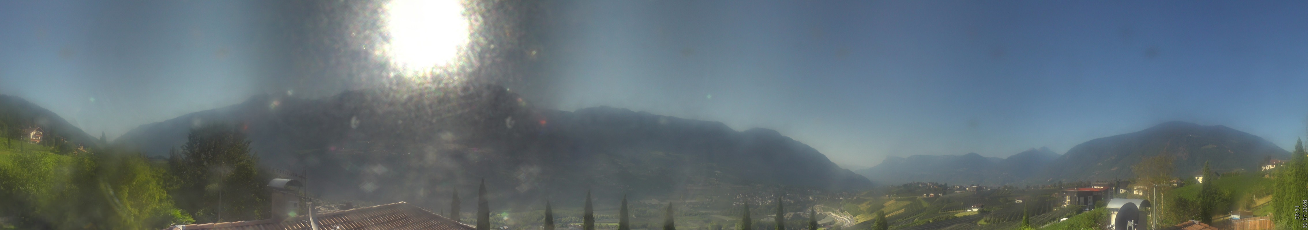 Archiv Foto Webcam Panorama Schenna