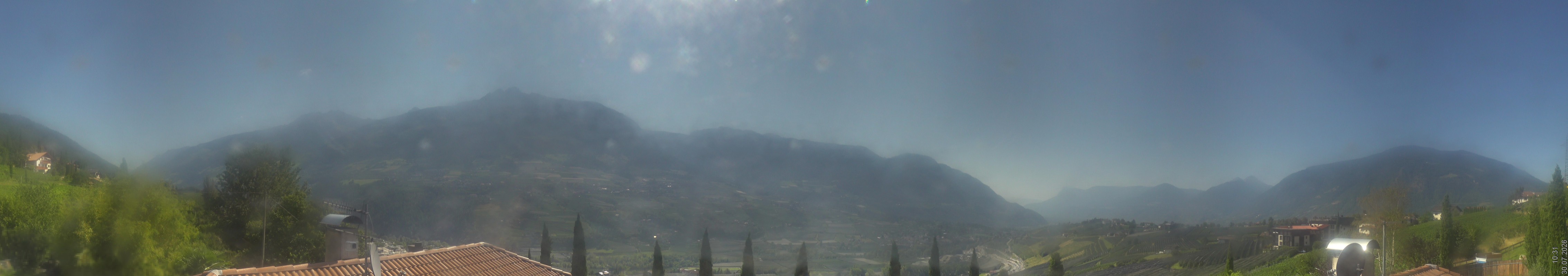 Archiv Foto Webcam Panorama Schenna