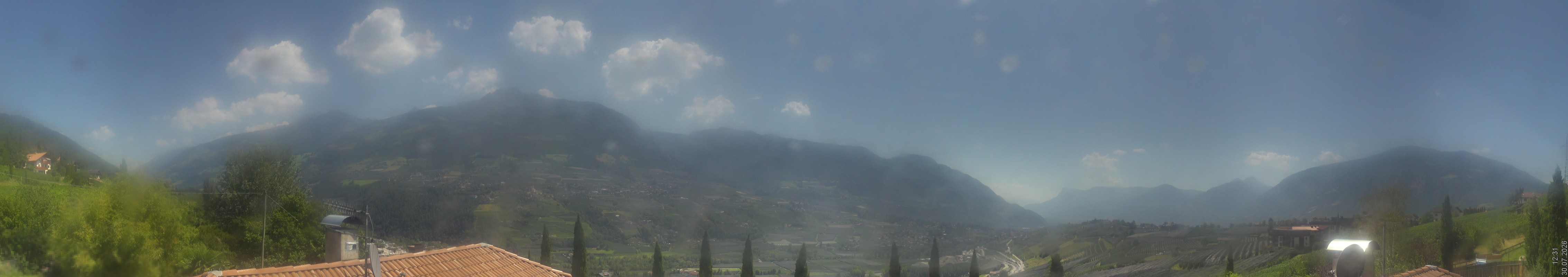 Archiv Foto Webcam Panorama Schenna