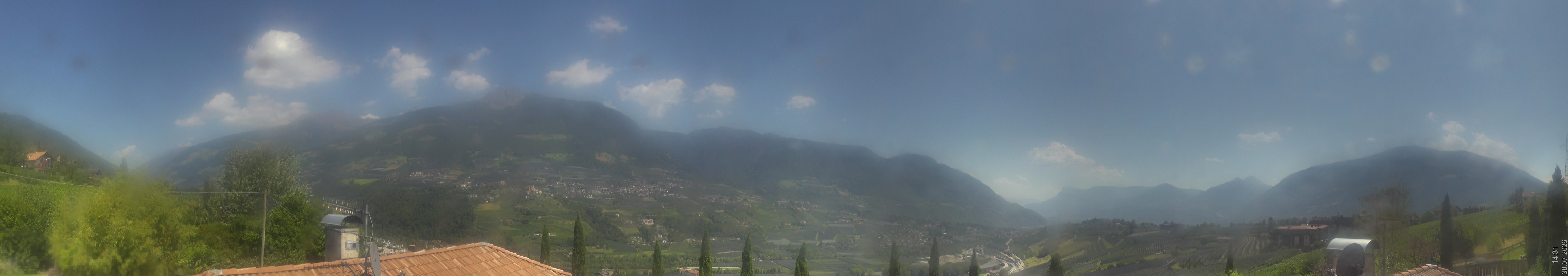 Archiv Foto Webcam Panorama Schenna
