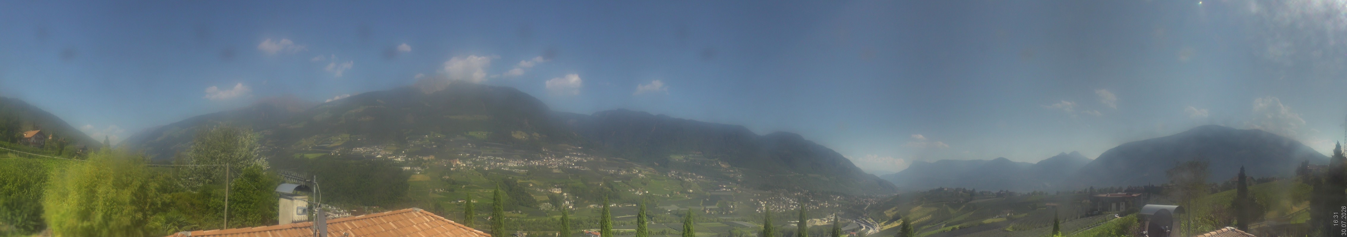 Archiv Foto Webcam Panorama Schenna