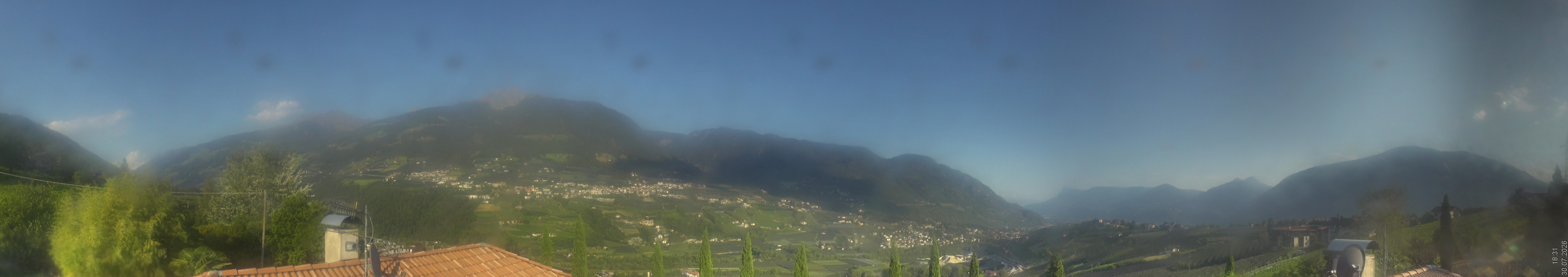 Archiv Foto Webcam Panorama Schenna
