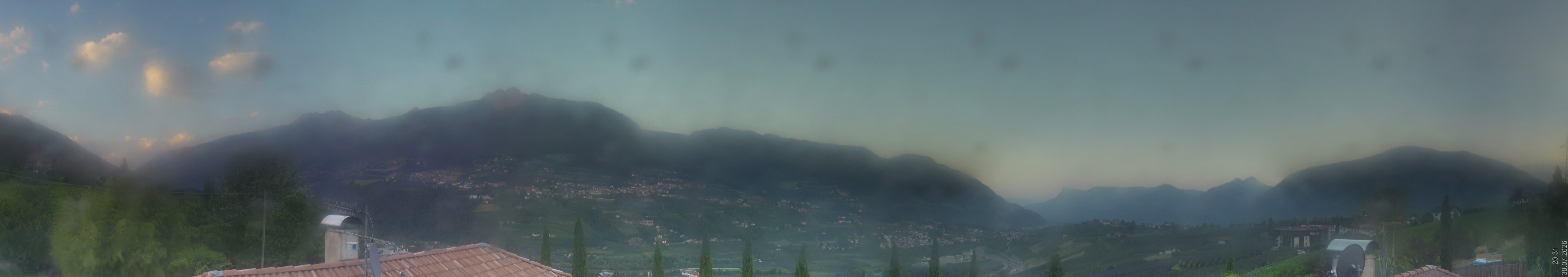 Archiv Foto Webcam Panorama Schenna