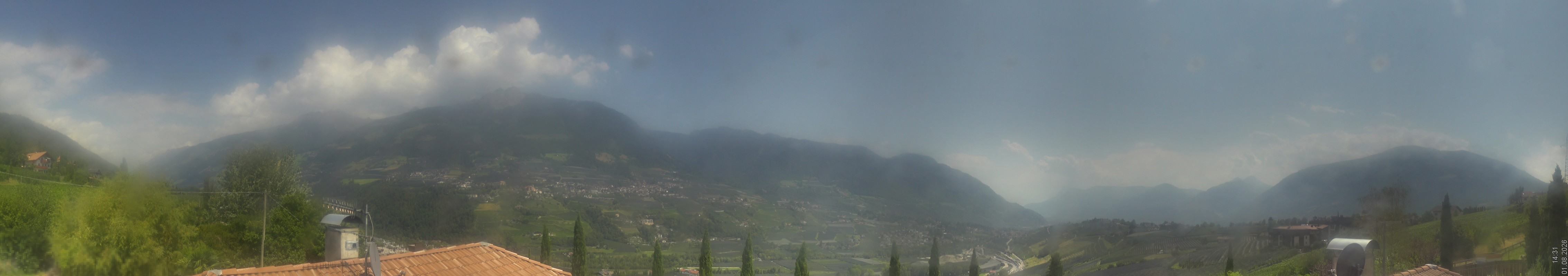 Archived image Webcam Schenna - South Tyrol