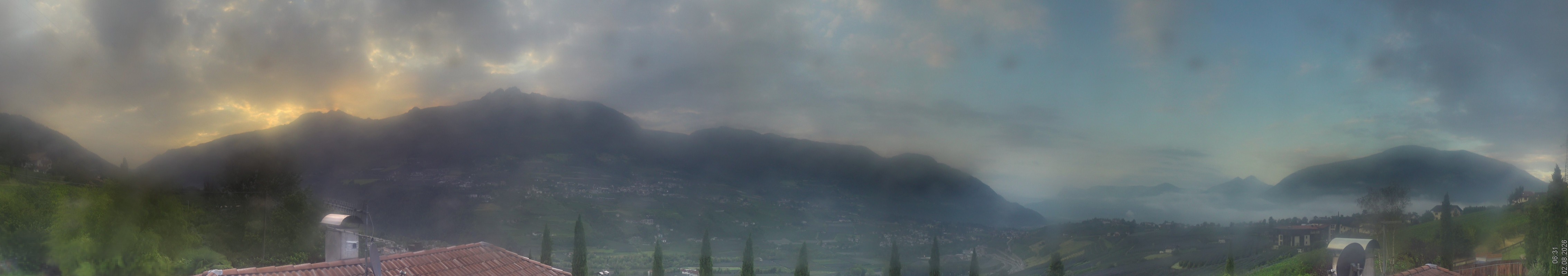 Archiv Foto Webcam Panorama Schenna