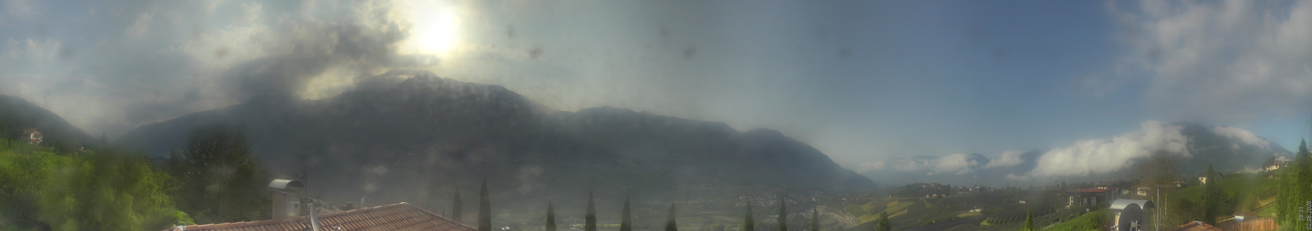Archiv Foto Webcam Panorama Schenna
