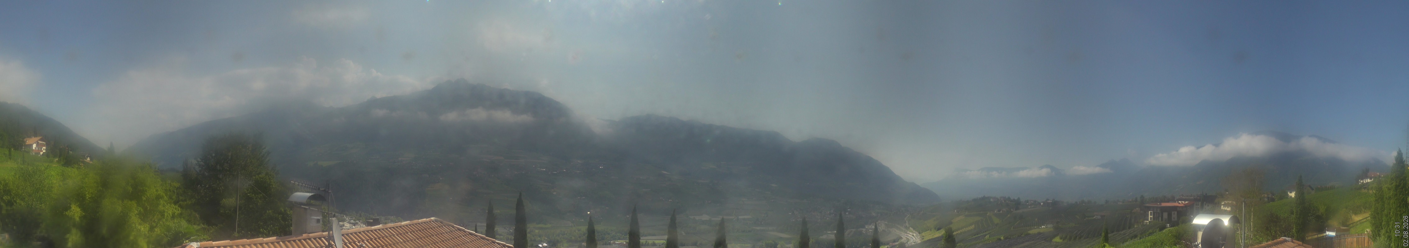 Archiv Foto Webcam Panorama Schenna
