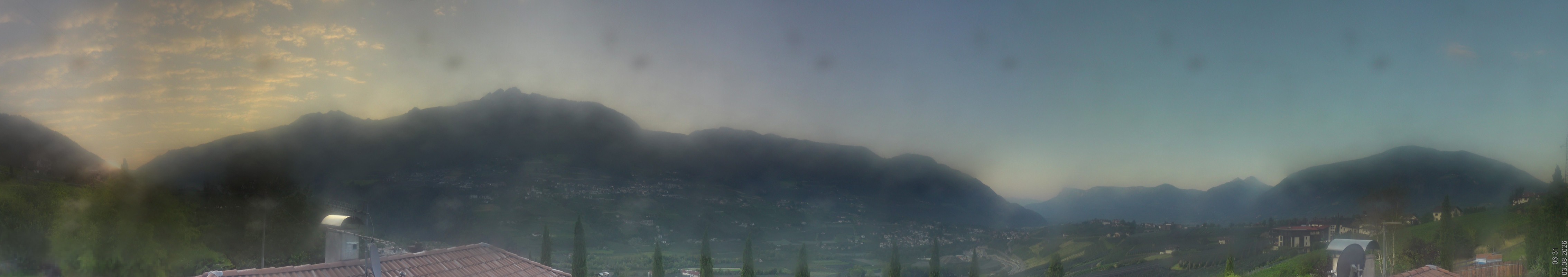 Archiv Foto Webcam Panorama Schenna