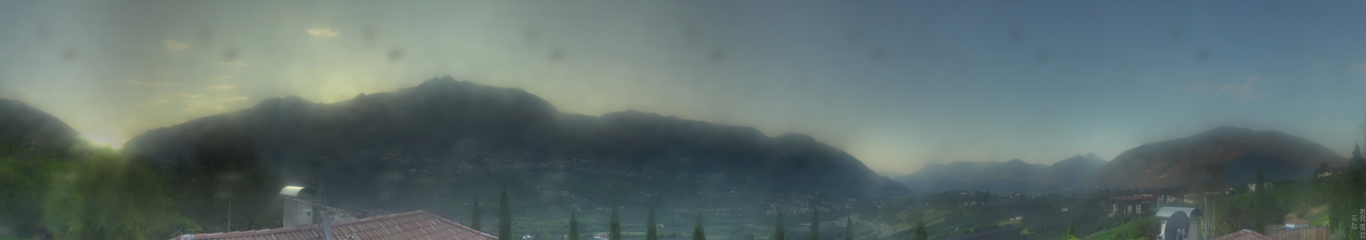 Archiv Foto Webcam Panorama Schenna