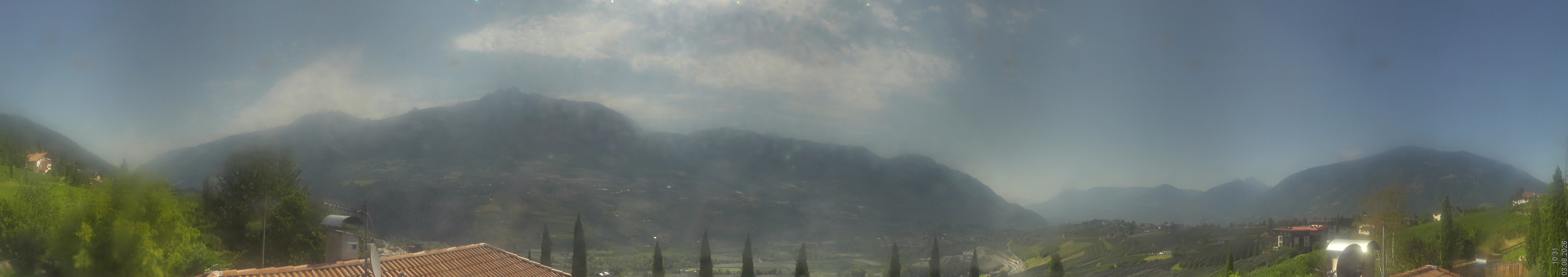 Archiv Foto Webcam Panorama Schenna