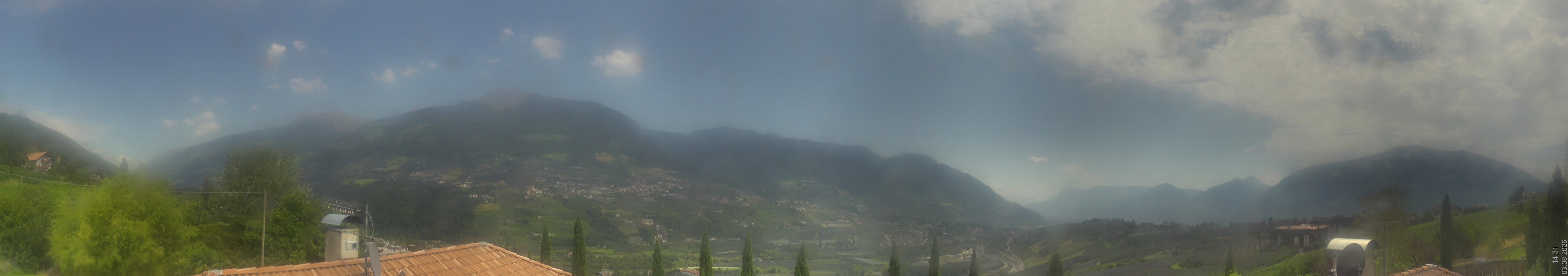 Archiv Foto Webcam Panorama Schenna