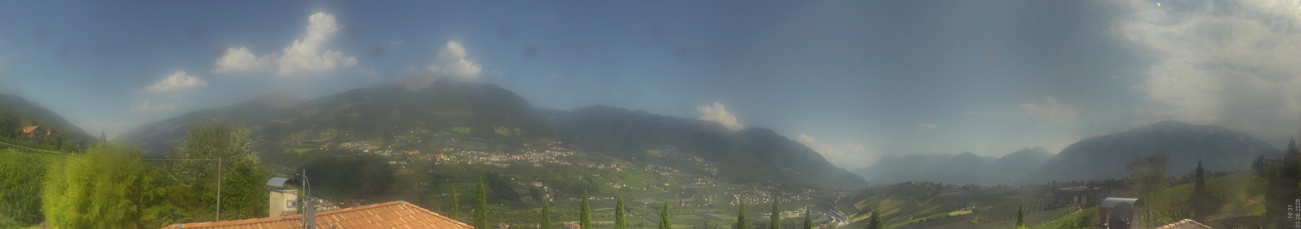 Archiv Foto Webcam Panorama Schenna