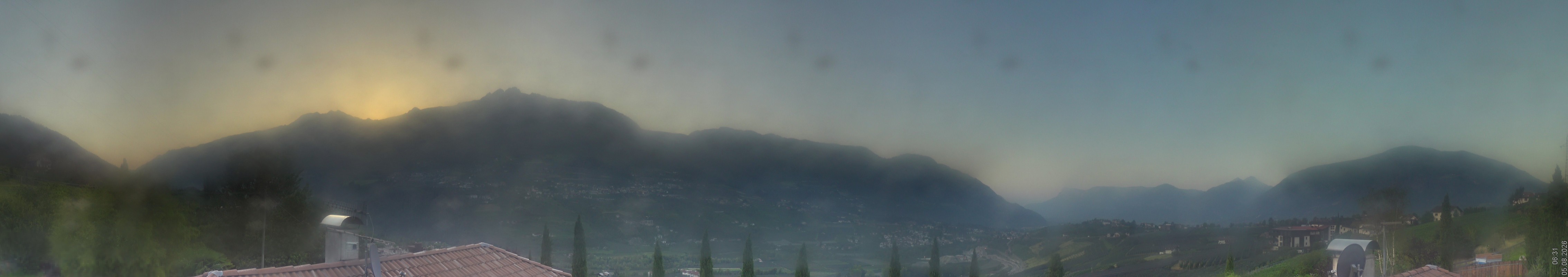 Archiv Foto Webcam Panorama Schenna