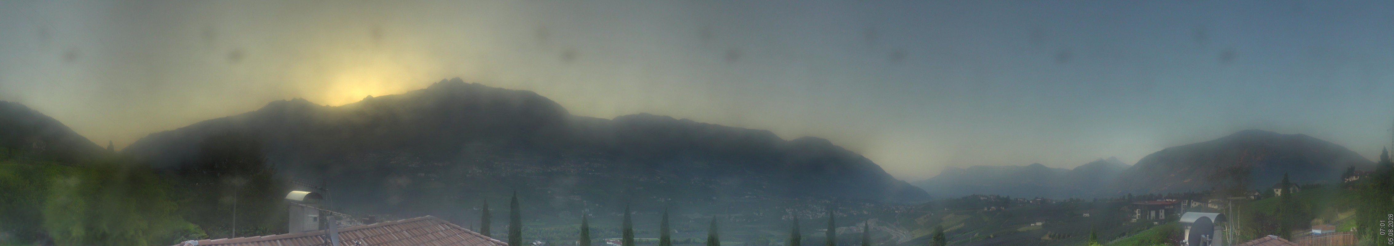 Archiv Foto Webcam Panorama Schenna