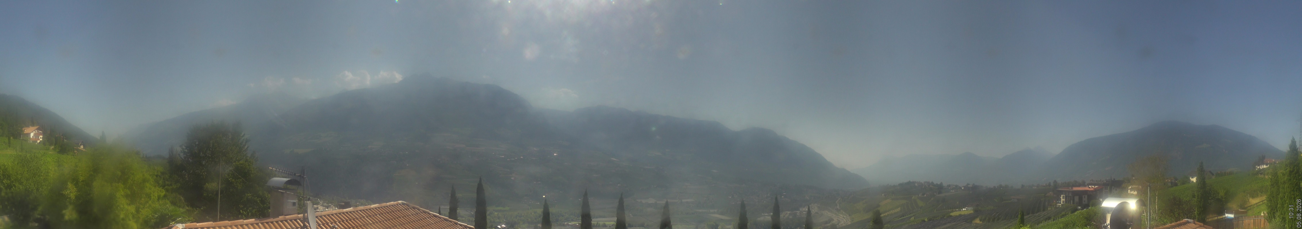 Archiv Foto Webcam Panorama Schenna