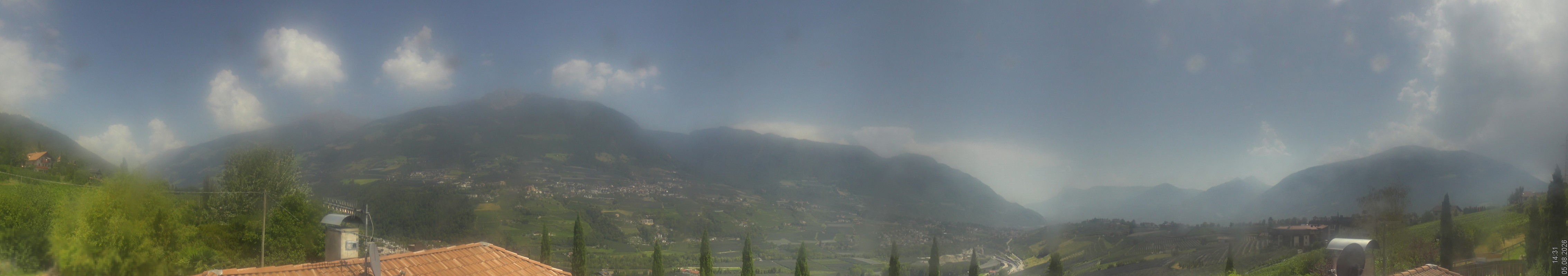 Archiv Foto Webcam Panorama Schenna