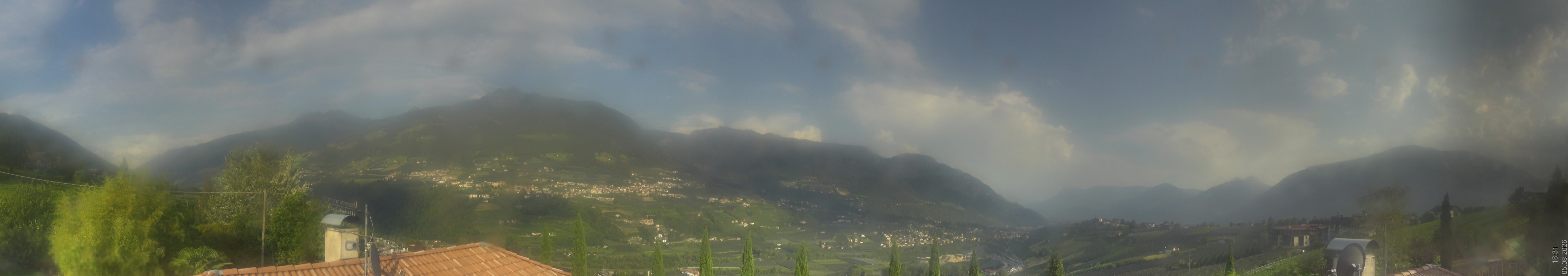 Archiv Foto Webcam Panorama Schenna