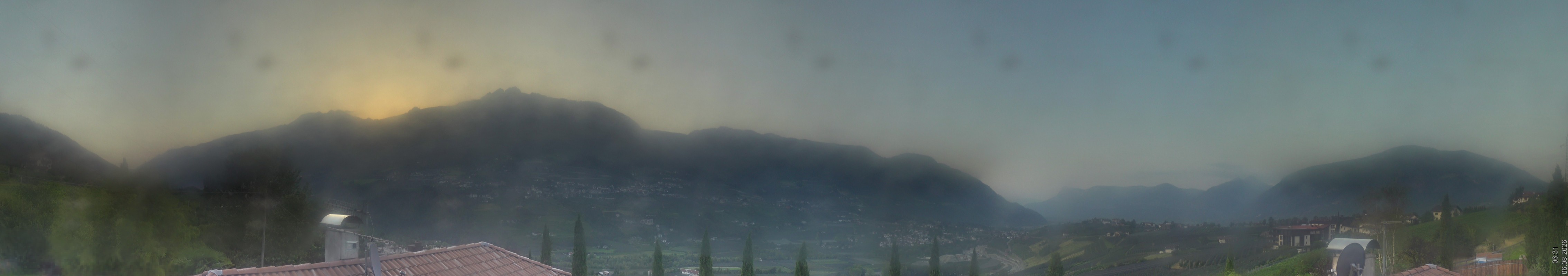 Archiv Foto Webcam Panorama Schenna