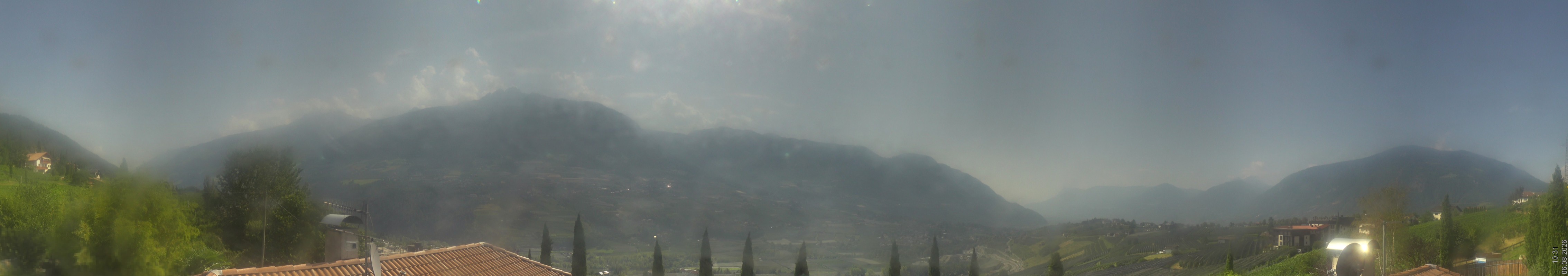 Archiv Foto Webcam Panorama Schenna